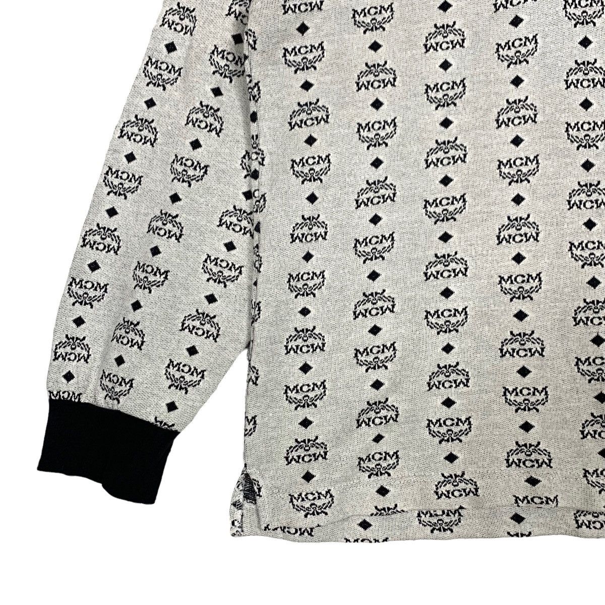 MCM Vintage MCM Legere Full Print Collar Sweatshirt Size M Size US M / EU 48-50 / 2 - 5 Thumbnail