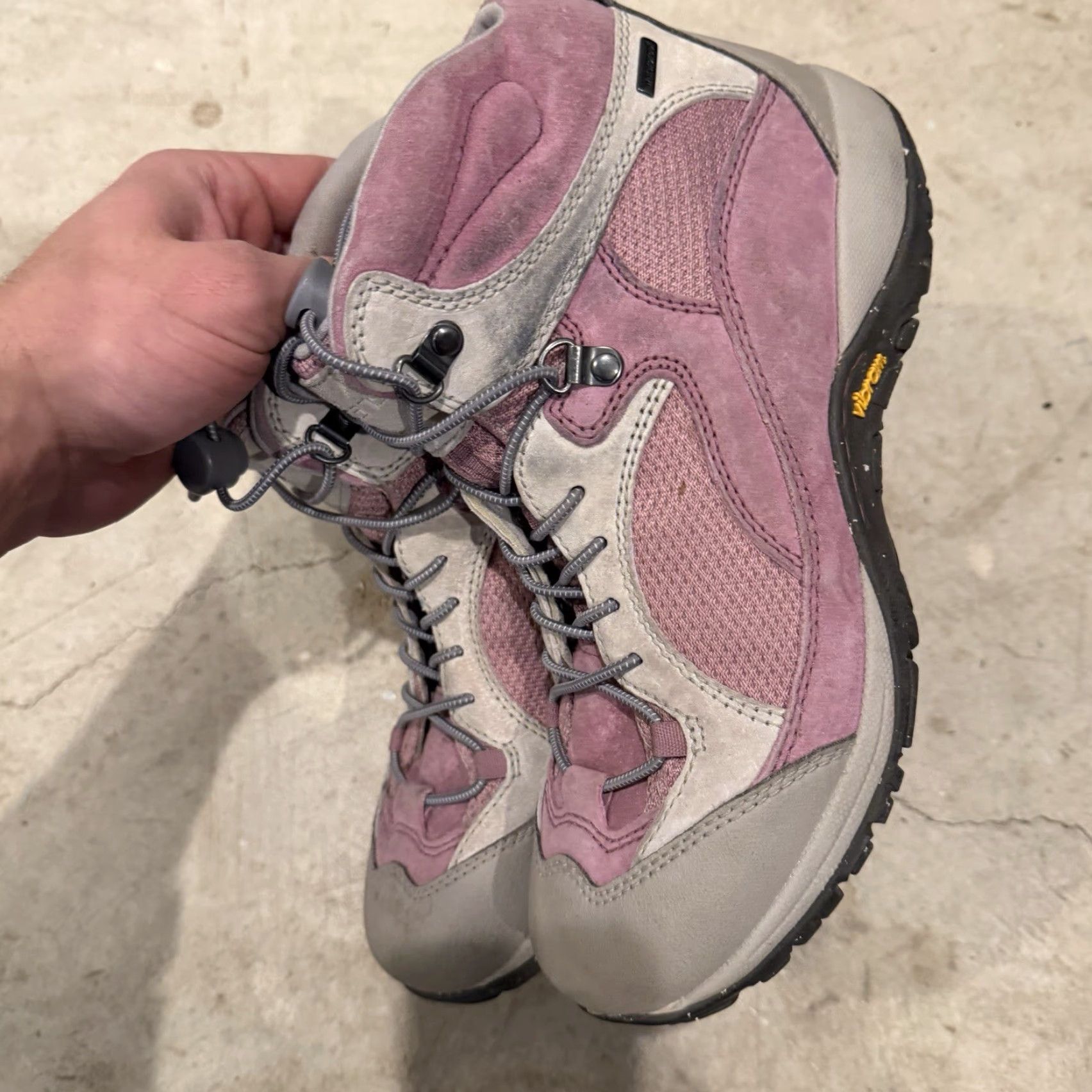 Dansko VINTAGE Dansko Hiking Boots Women Pink Mauve 9 US 40 EU Dansko 4358961624 Posy Leather Boots Size US 9 / IT 39 - 6 Thumbnail