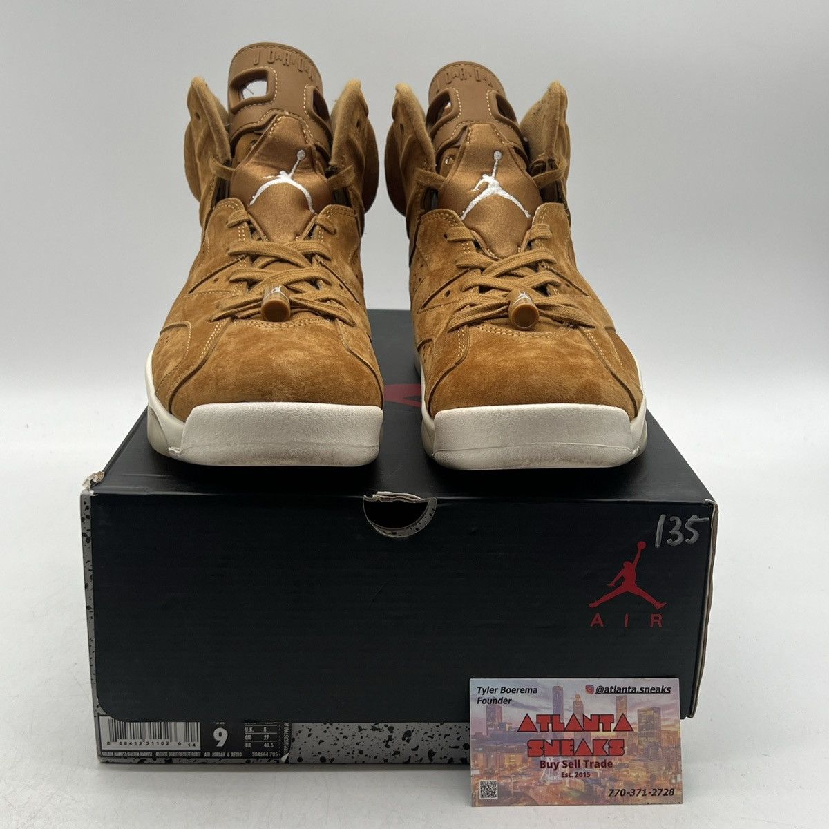 Jordan Brand Air Jordan 6 wheat Size US 9 / EU 42 - 2 Thumbnail