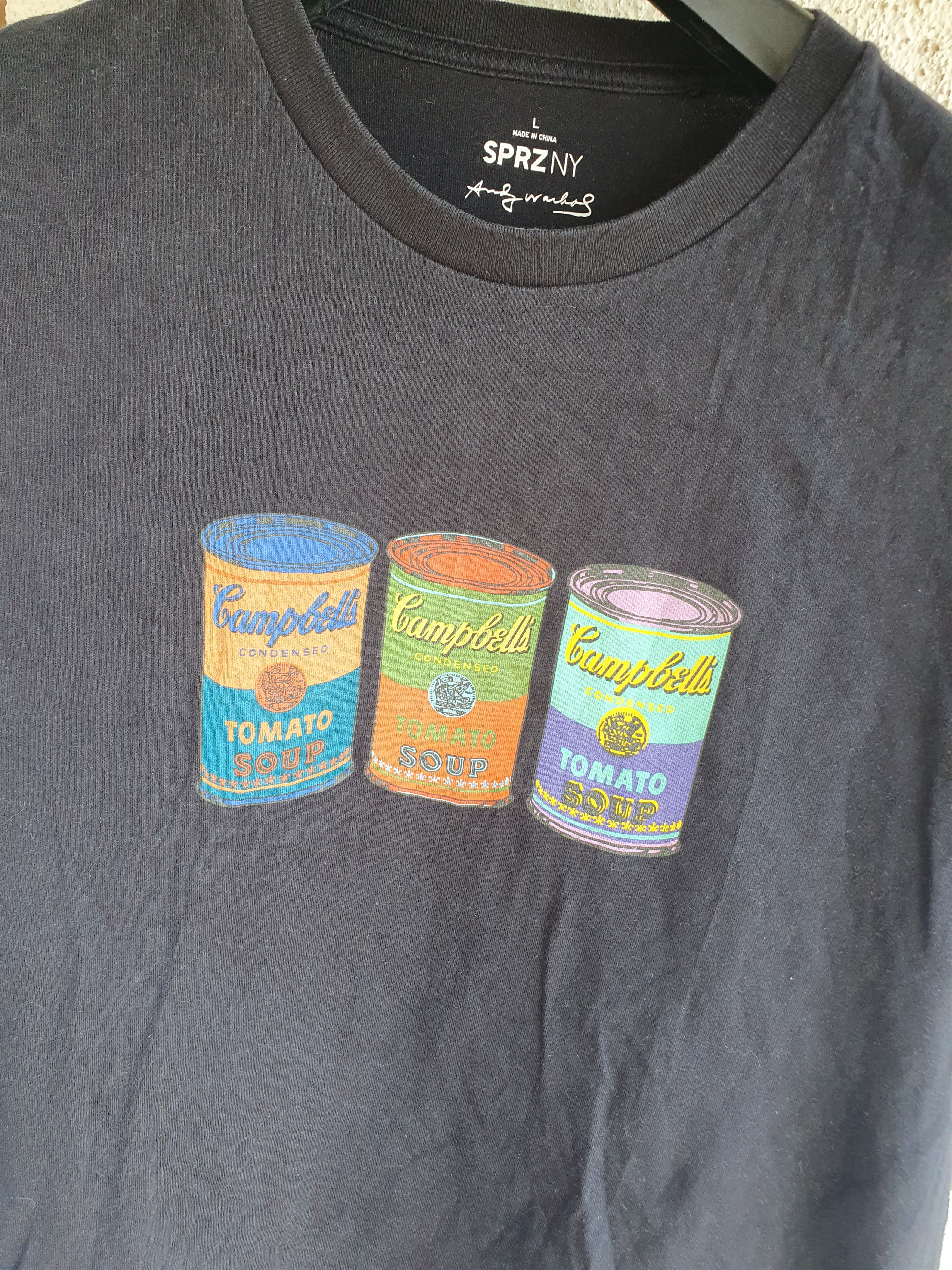 Andy Warhol × Uniqlo Uniqlo Sprz Ny x Andy Warhol Campbell Soup Pop Art t-shirt Size US L / EU 52-54 / 3 - 1 Thumbnail