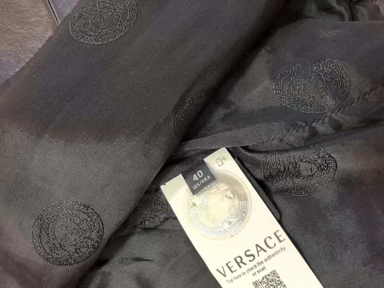 Versace Versace Pin lambskin jacket Size M / US 6-8 / IT 42-44 - 9 Thumbnail