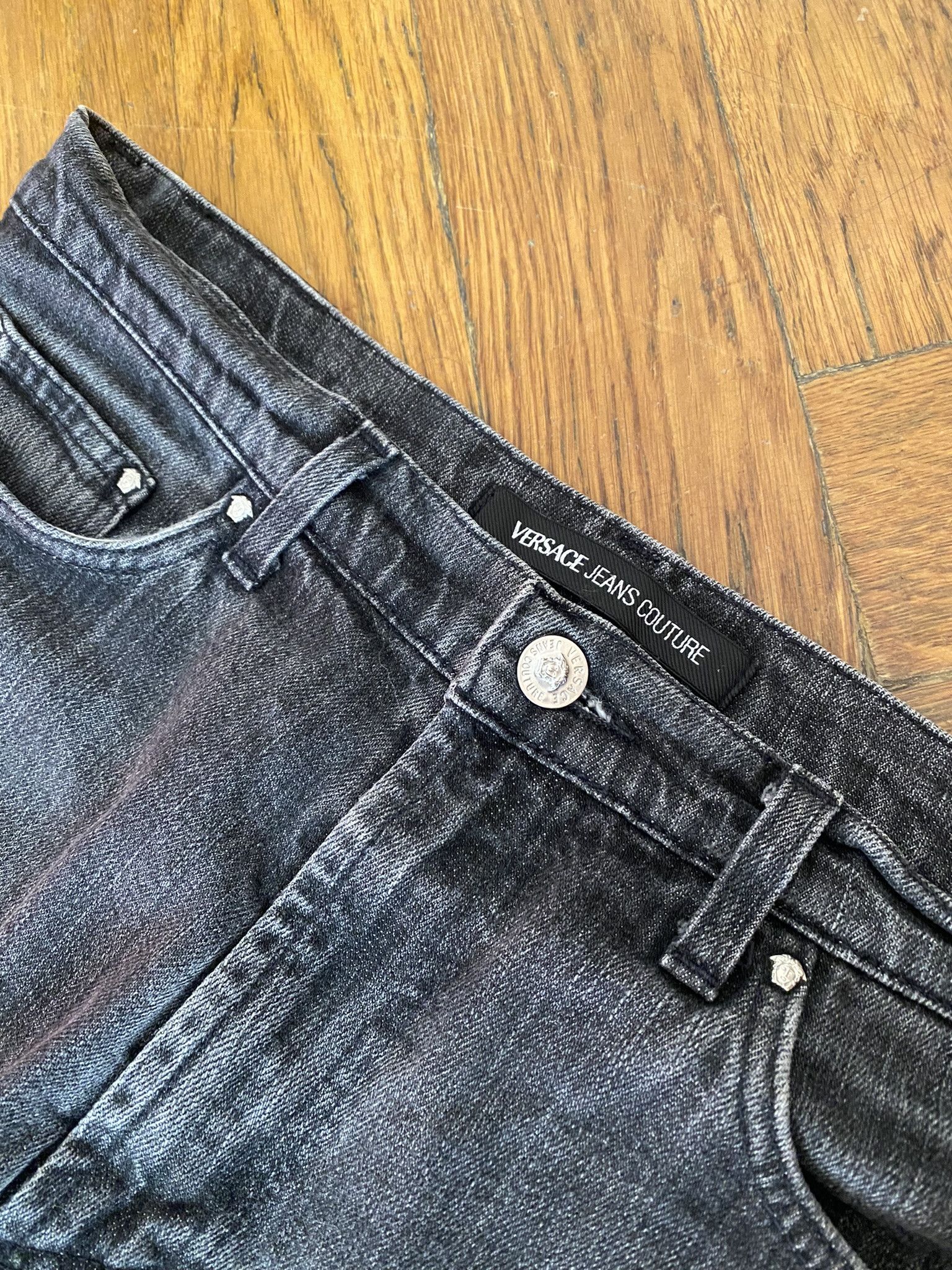 Designer × Versace × Versace Jeans Couture Versace Jeans Couture Pants Dark Size US 36 / EU 52 - 6 Thumbnail