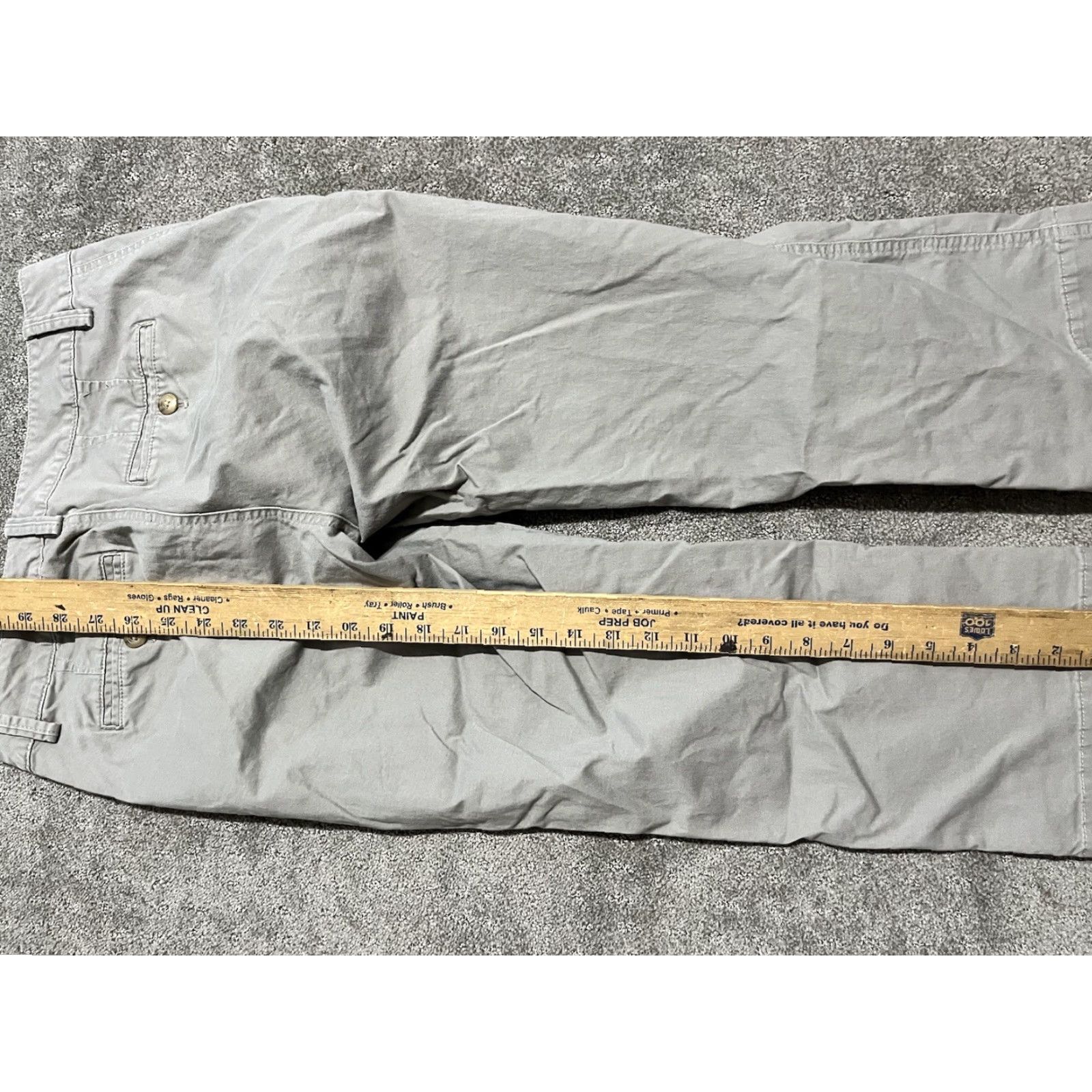 Eddie Bauer EDDIE BAUER Women's Cargo Crop Pants Size 2 Gray Solid Size 26" / US 2 / IT 38 - 6 Thumbnail