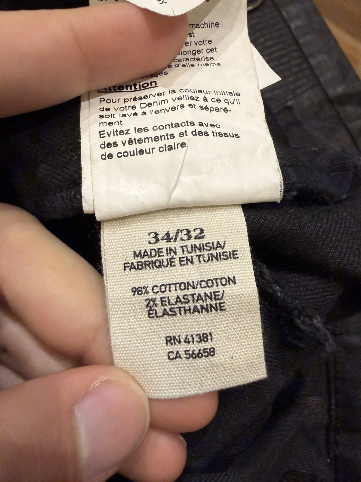 Denim & Supply Ralph Lauren Denim & Supply Ralph Lauren Waxed Moto Jeans Size US 34 / EU 50 - 6 Thumbnail