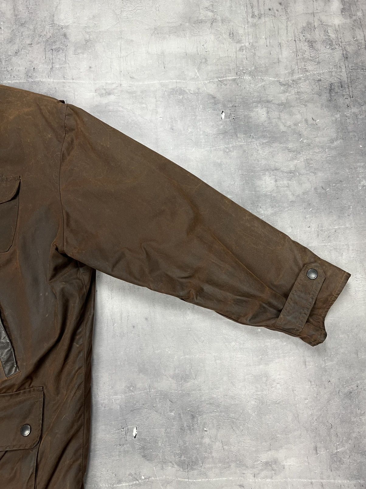 Barbour × Wax London Barbour A1550 Bushman Wax Waterproof Heavy Coat Jacket XL Size US XL / EU 56 / 4 - 12 Thumbnail