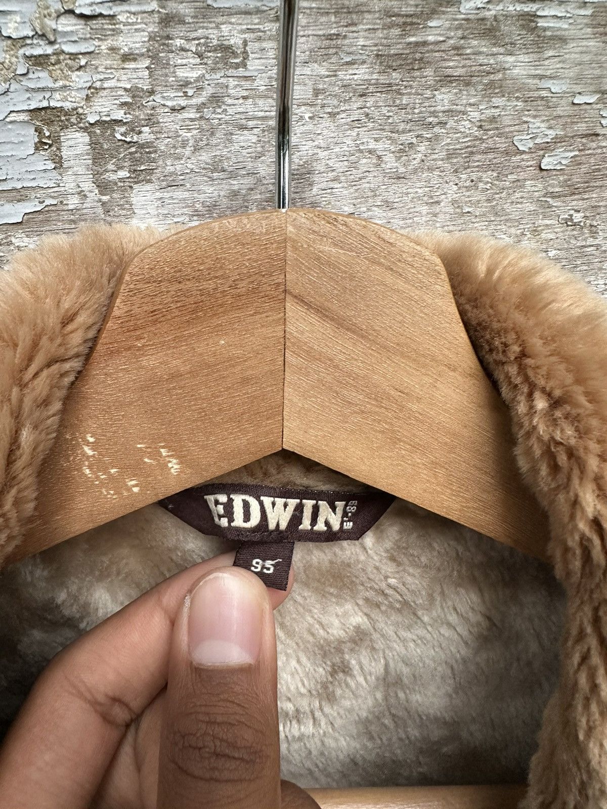 Edwin 👹Vintage Edwin Fleece Lined Trucker Jacket Size US S / EU 44-46 / 1 - 11 Thumbnail