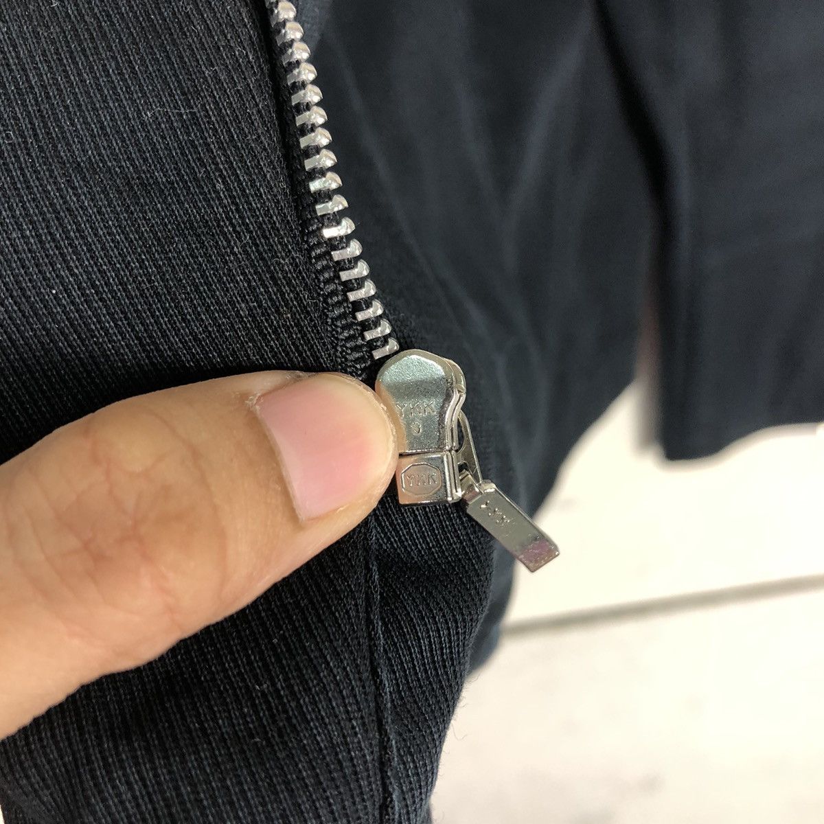 Issey Miyake 🔥Cropped Biker Jacket EK Japan Asymmetrical Zipper Size US M / EU 48-50 / 2 - 17 Thumbnail