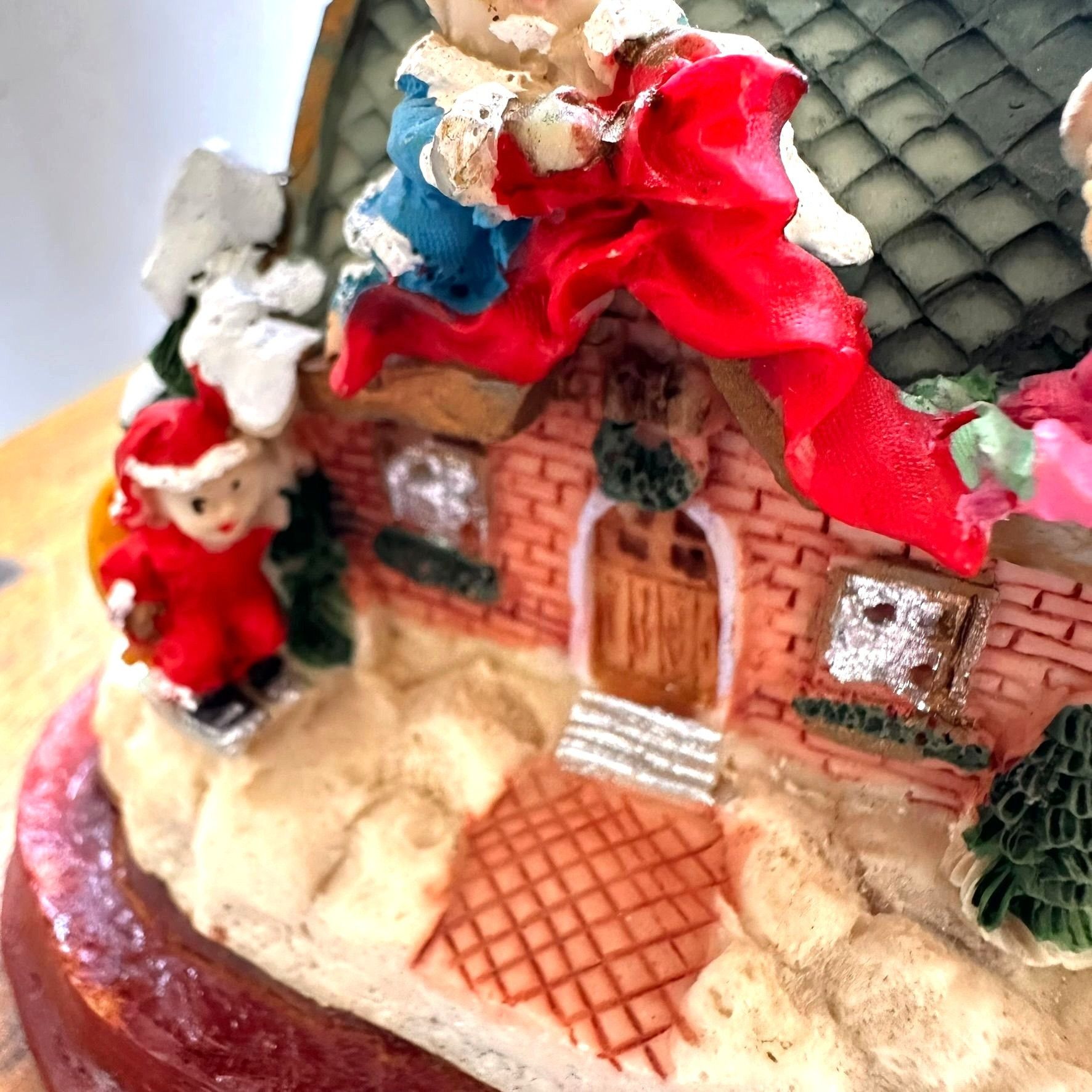 Vintage VTG Gift Collection Snow House Nightlight Christmas READ Size ONE SIZE - 4 Thumbnail