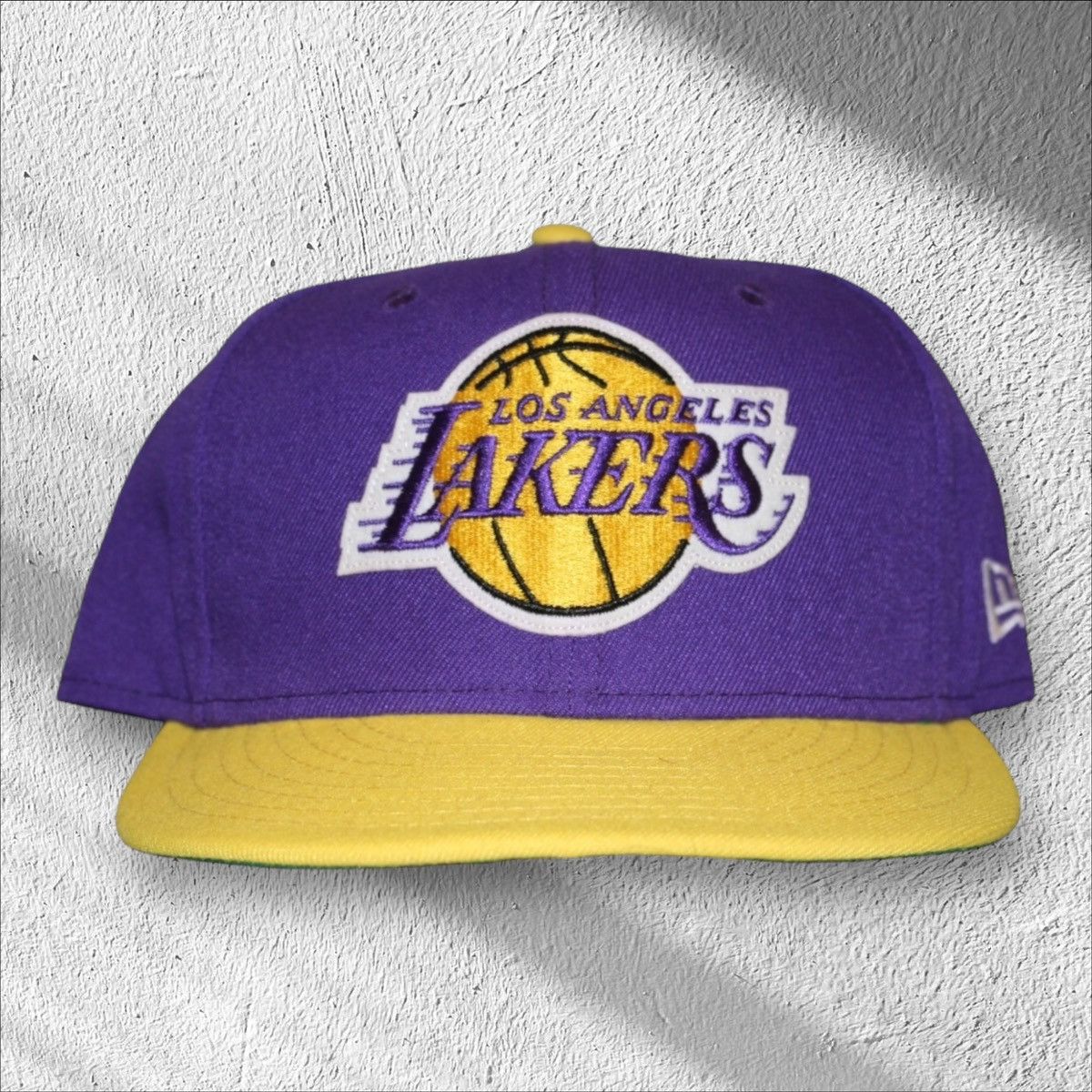 New Era Los Angeles Lakers New Era 2-Tone Snapback Hat Size ONE SIZE - 1 Thumbnail
