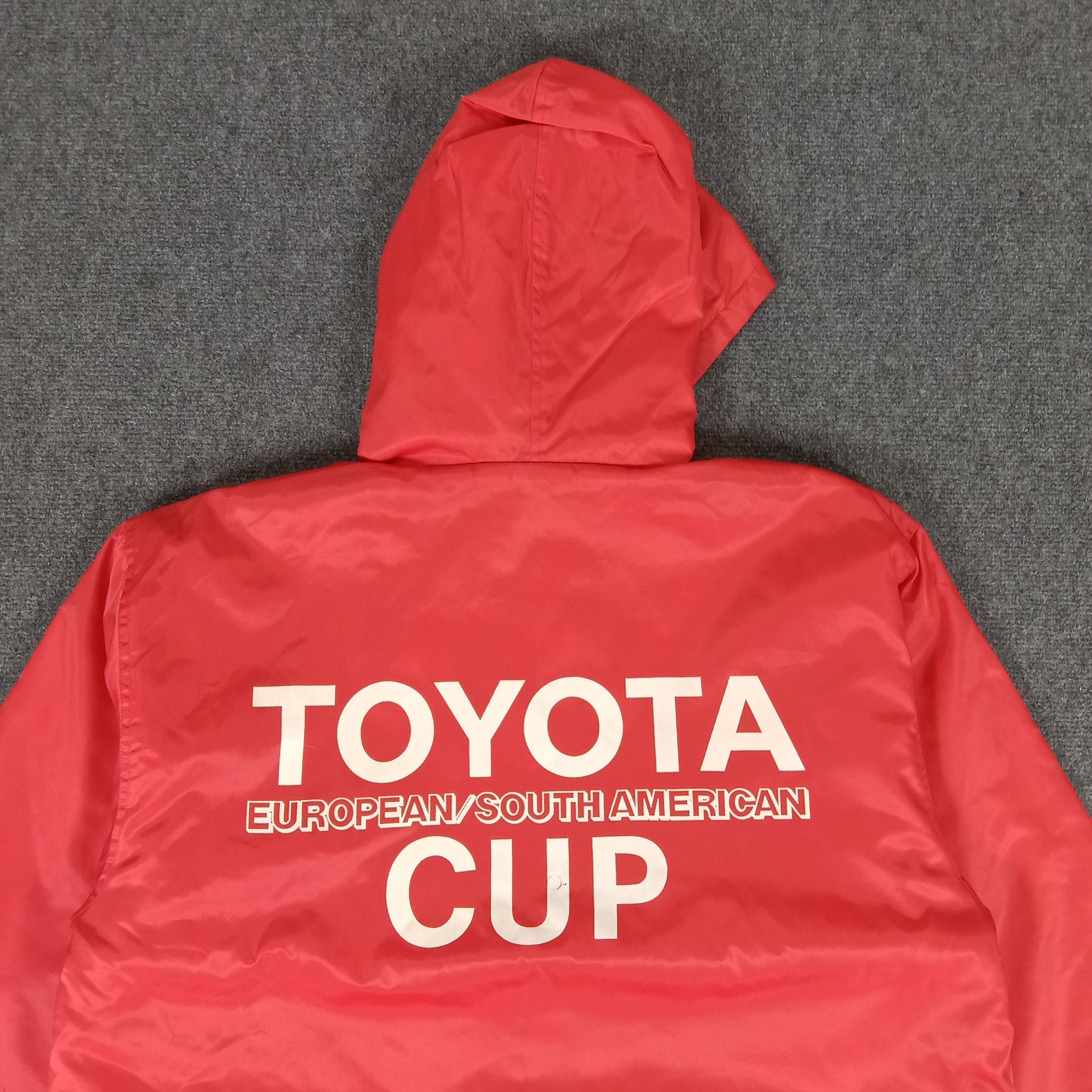 Vintage Toyota European/South American Cup Hoodies Size US XL / EU 56 / 4 - 2 Thumbnail