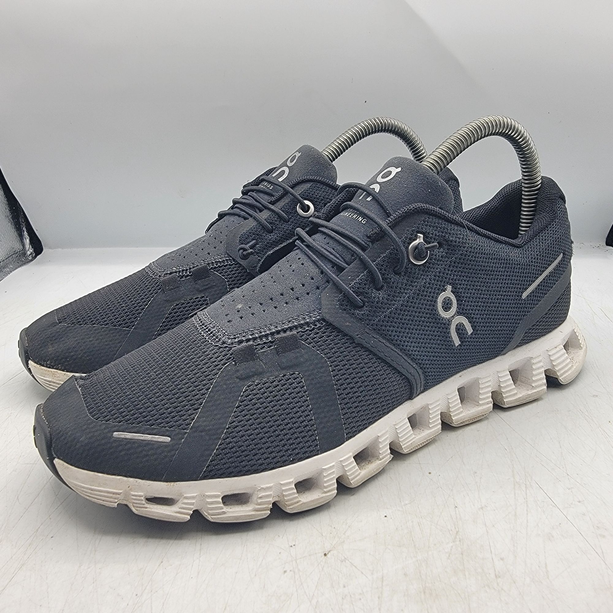 On On Cloud 5 Womens 7.5 Black Running Shoes Athletic Causal Co Size US 7.5 / IT 37.5 - 3 Thumbnail
