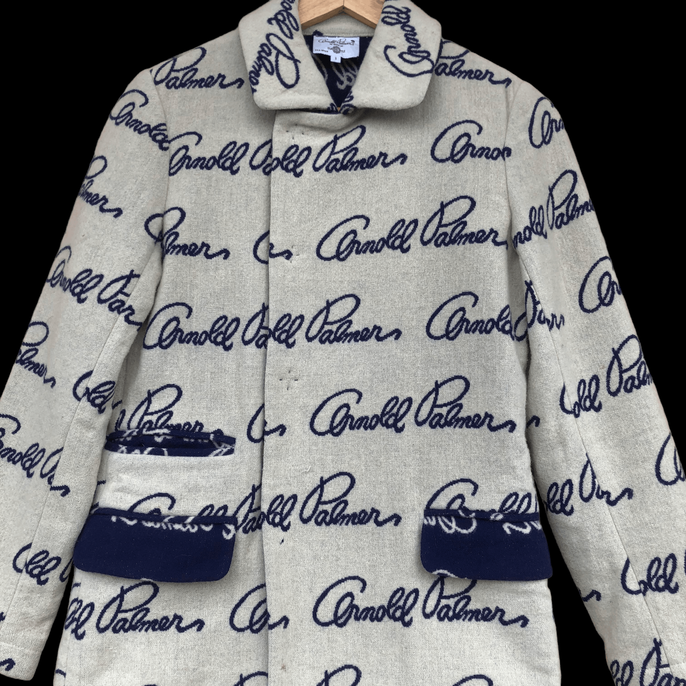 Hysteric Glamour Arnold palmer wool blend knit teddy jacket Size S / US 4 / IT 40 - 2 Thumbnail