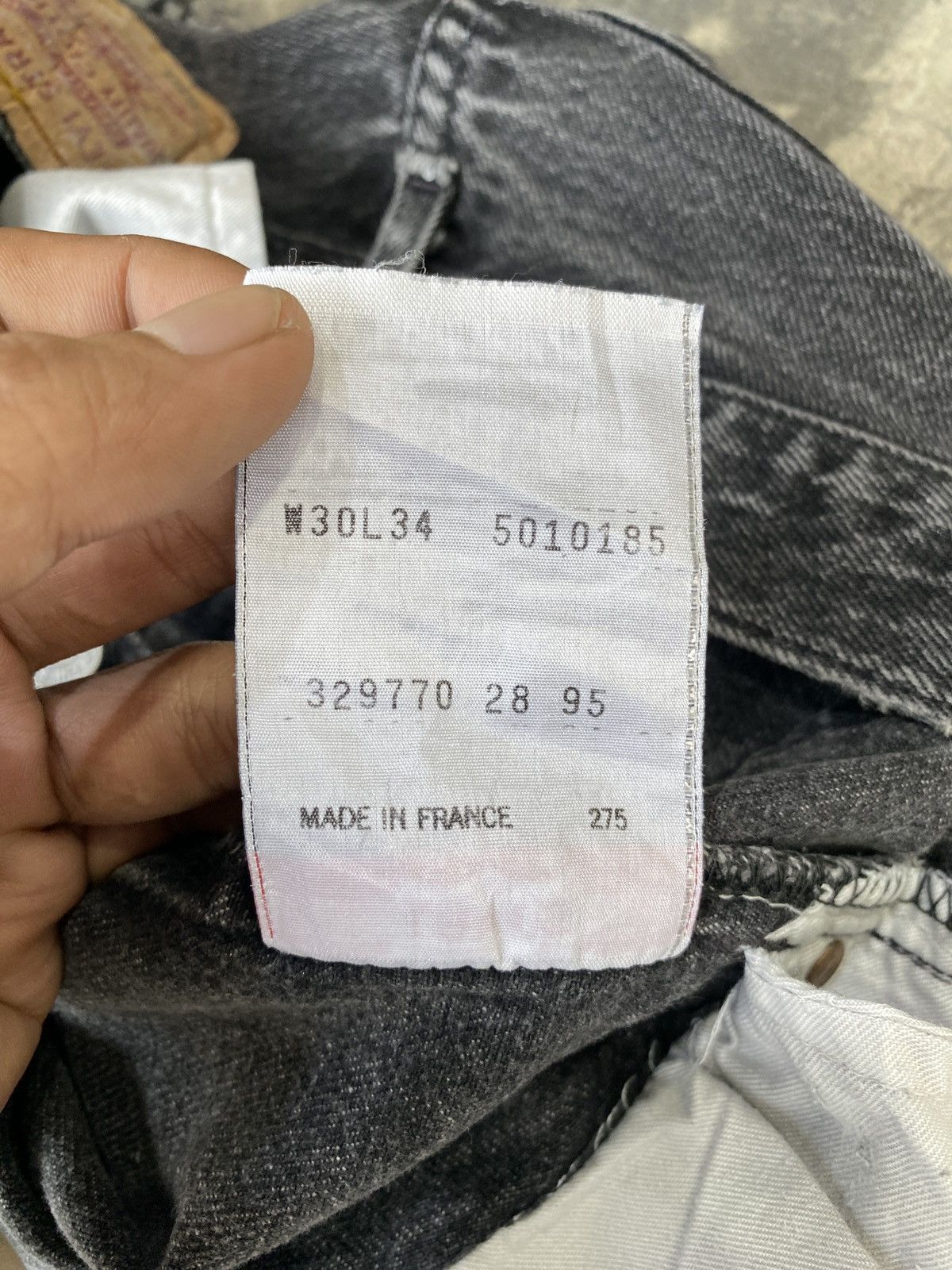 Levi's Vintage🔥Levi’s 501 Over Design Creation By Kousuke Matsui Size US 28 / EU 44 - 13 Thumbnail