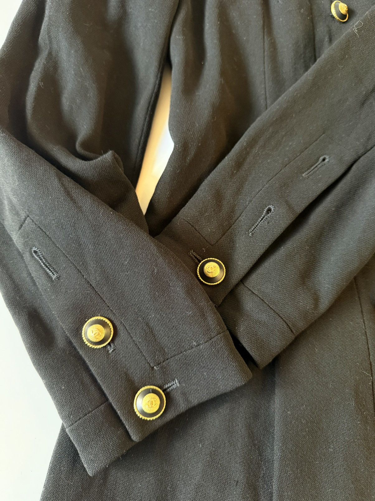 Chanel Chanel Boutique Coco Button Double-Breasted Long Jacket Size XS / US 0-2 / IT 36-38 - 7 Thumbnail