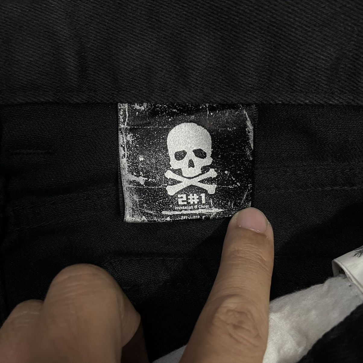 If Six Was Nine Y2k 2#1 Gothic Punk Skinny Women ifsixwasnine style jeans Size 31" - 4 Thumbnail
