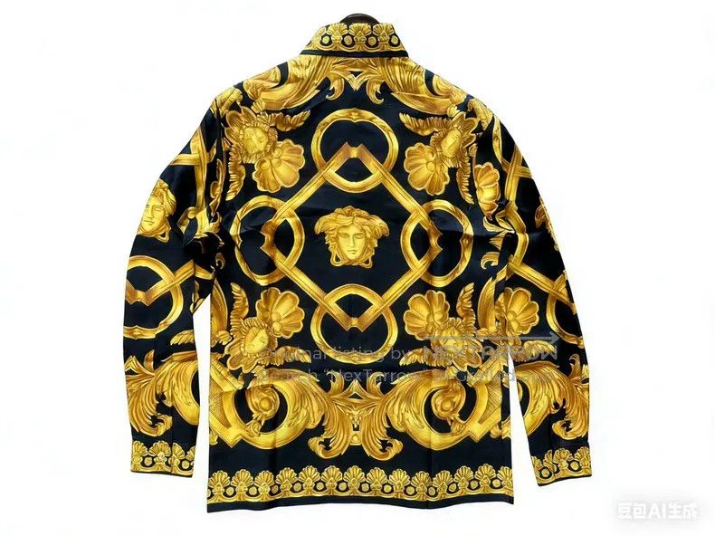 Versace Versace Silk shirt Size US S / EU 44-46 / 1 - 2 Thumbnail