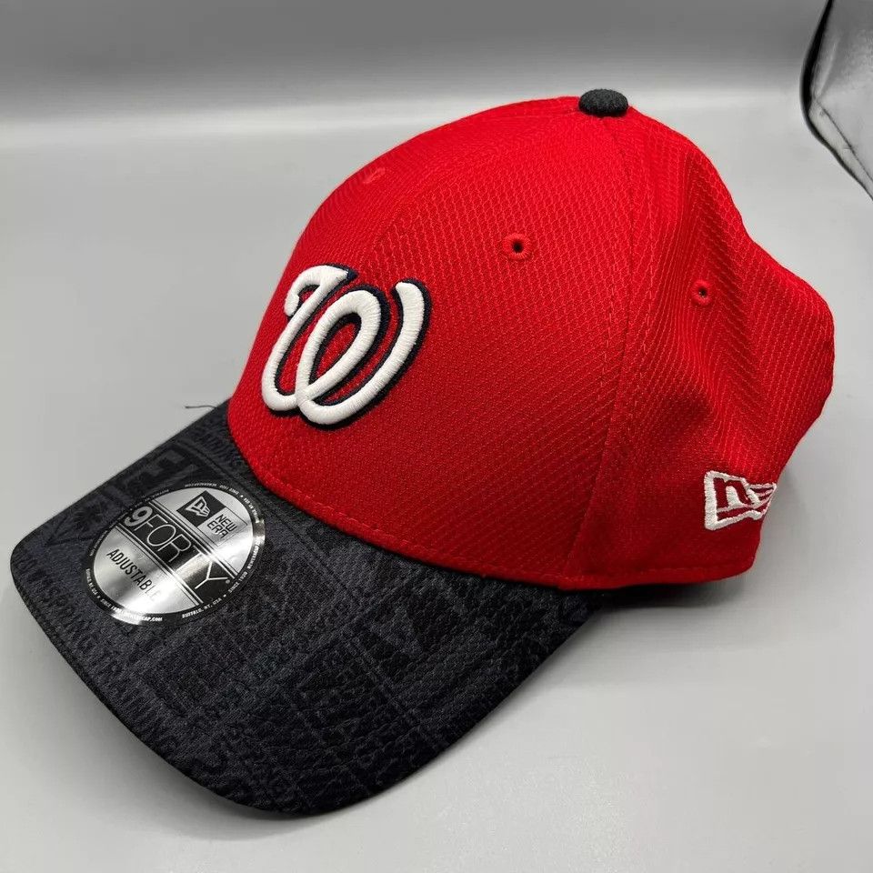 New Era Washinton Nationals Hat Men 9Fofty New Era Strap Back Size ONE SIZE - 2 Thumbnail