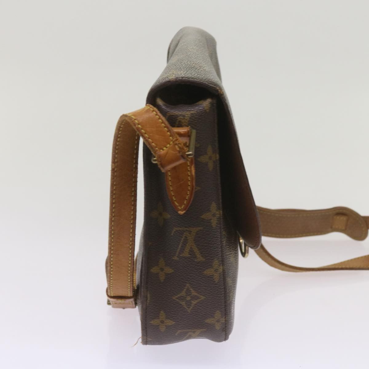 Louis Vuitton LOUIS VUITTON Monogram Saint Cloud GM Shoulder Bag M51242 Size ONE SIZE - 4 Thumbnail