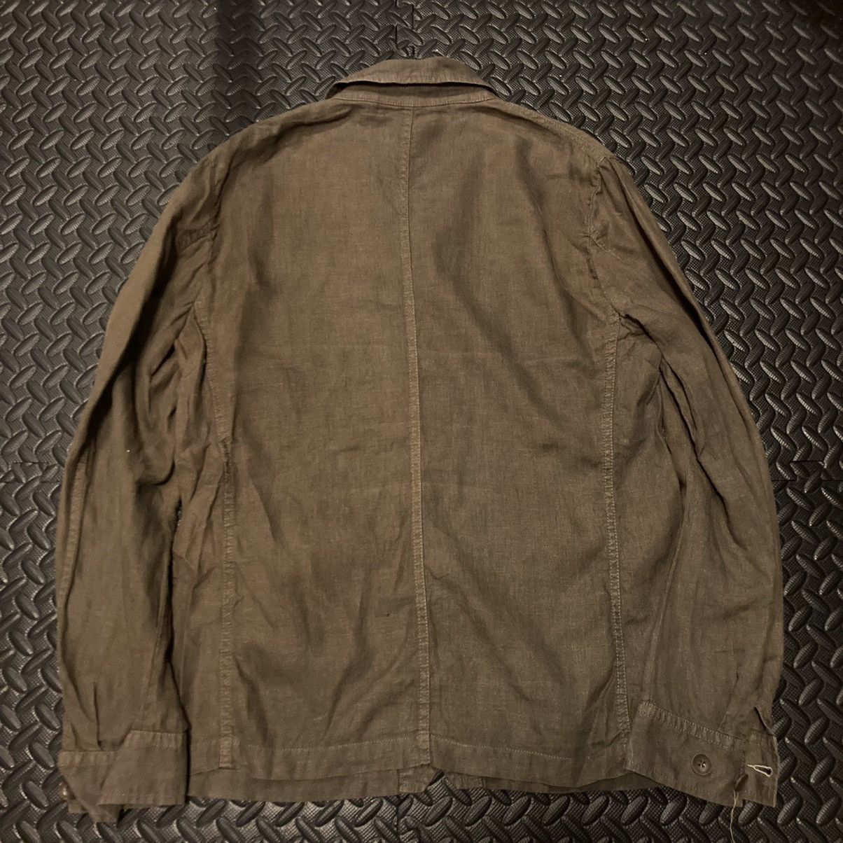 NANO universe Nano Universe Army Button Up Shirt Size US L / EU 52-54 / 3 - 2 Thumbnail