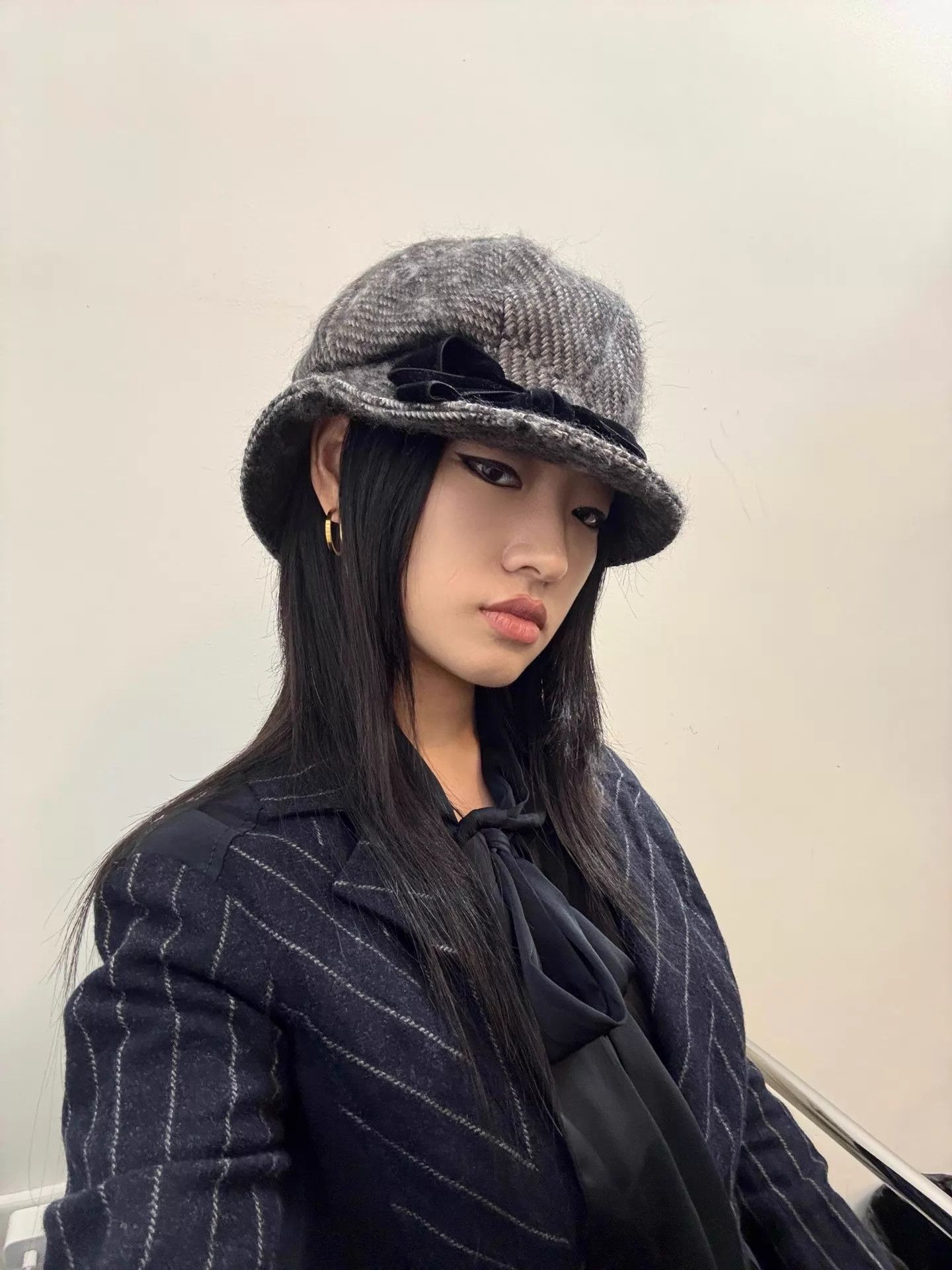 CA4LA Vintage Ca4la Houndstooth Wool Beret Size ONE SIZE - 1 Thumbnail