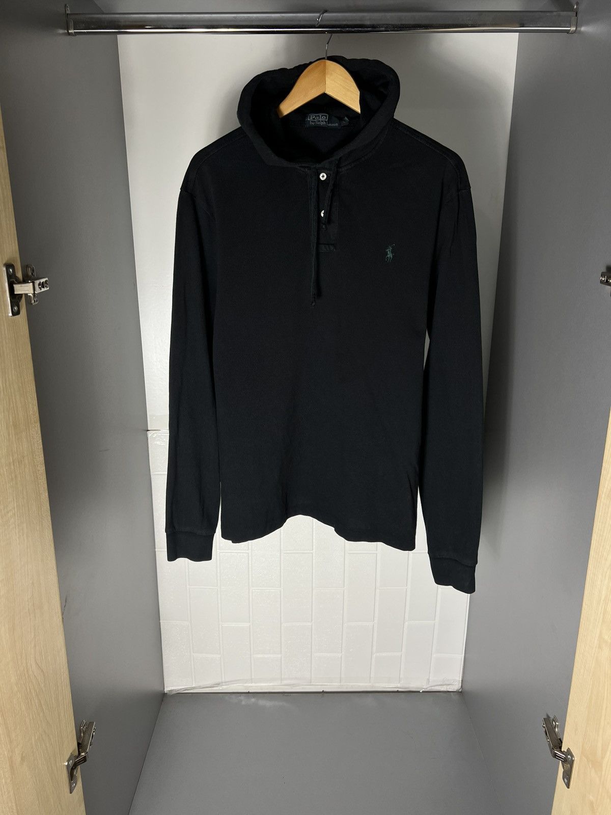 Polo Ralph Lauren VINTAGE POLO RALPH LAUREN HOODIE RETRO DESIGNER CASUAL 90s Size US L / EU 52-54 / 3 - 7 Thumbnail