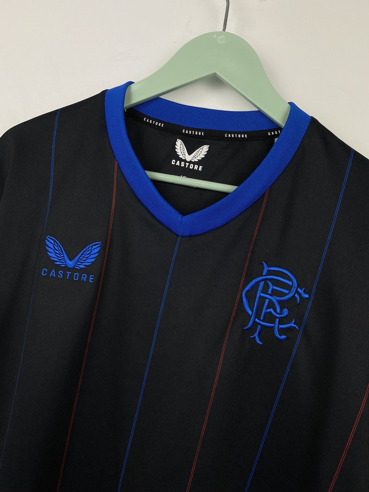Vintage Glasgow Rangers 2022 2023 Castore Fourth Football Jersey PSG Size US XL / EU 56 / 4 - 2 Thumbnail