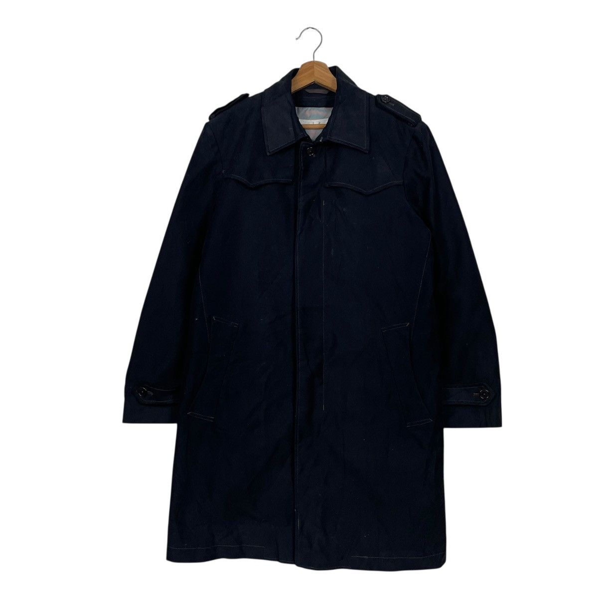 Black Male & Co Long Coat