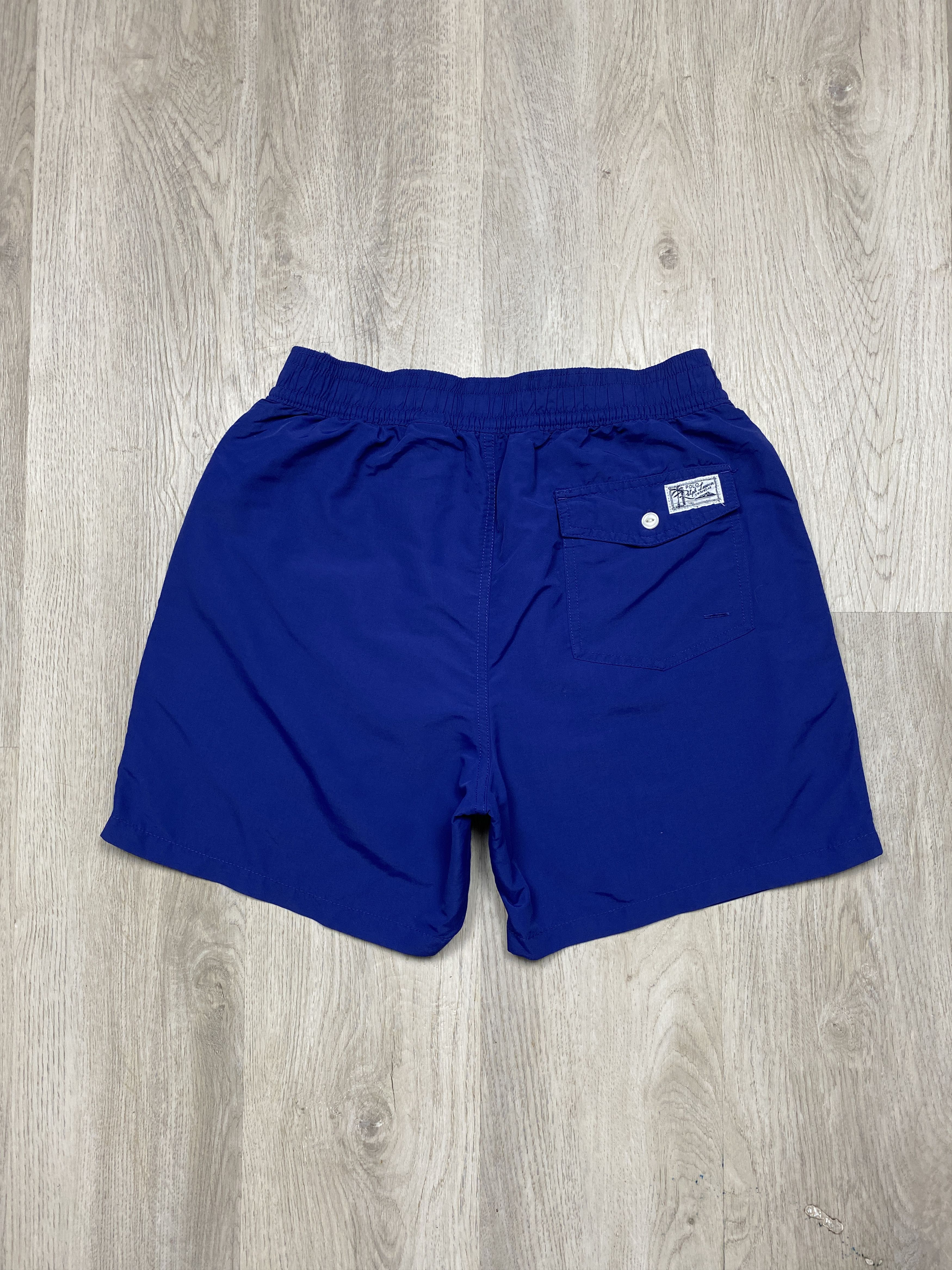 Polo Ralph Lauren × Ralph Lauren × Vintage Polo Ralph Lauren Vintage Mens Nylon Swimming Shorts Size US 30 / EU 46 - 8 Thumbnail