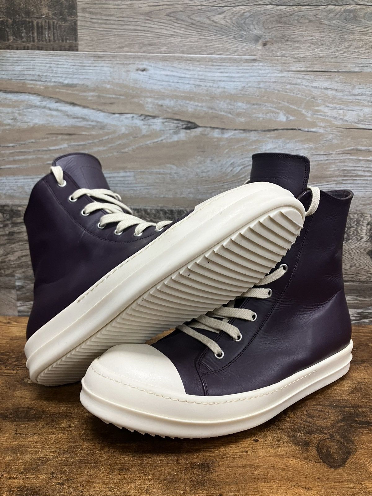 Rick Owens Rick Owens Amethyst Ramone Sneakers Size 43/US 10 | Grailed