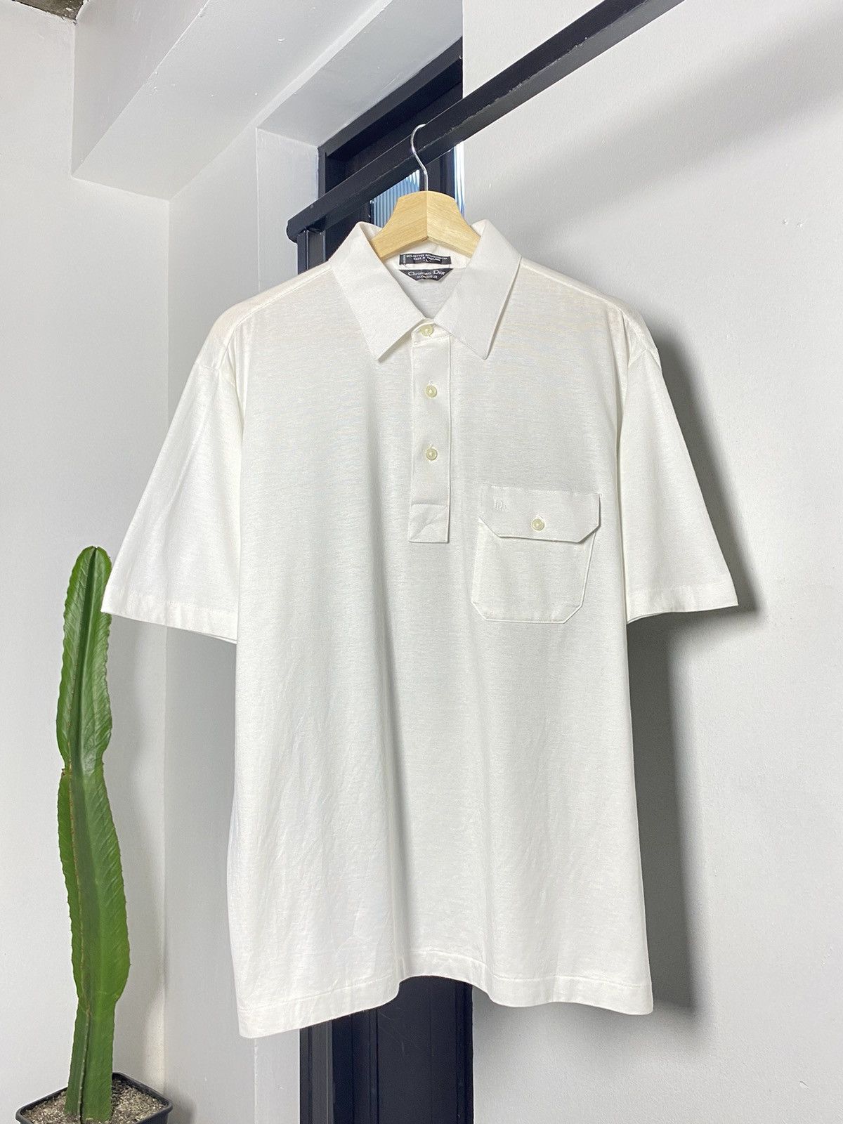 Christian Dior Monsieur × Vintage Christian Dior 1/4 shirt Size US L / EU 52-54 / 3 - 1 Thumbnail