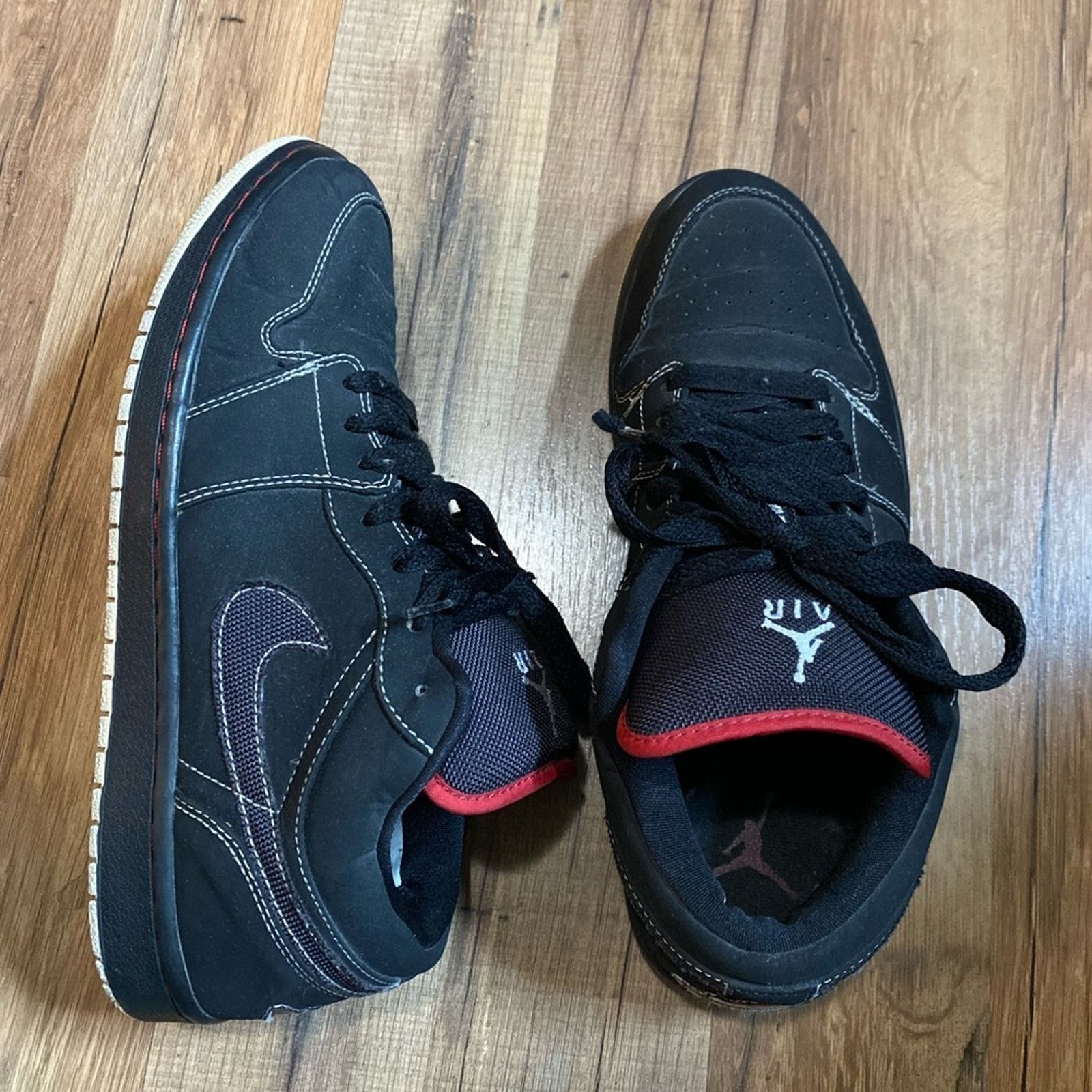 Jordan Brand 2008 Jordan 1 Low Phat Varsity Red Bred Size US 11 / EU 44 - 3 Thumbnail