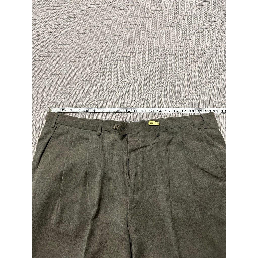 Luciano Barbera Luciano Barbera green brown dress pants size 40 Size US 40 / EU 56 - 6 Thumbnail