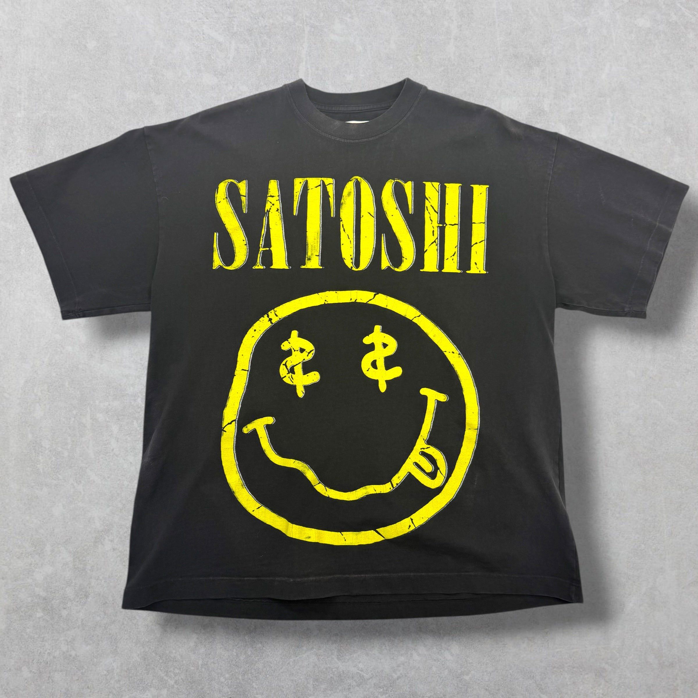 Satoshi Nakamoto Satoshi Nakamoto Smiley Tee M Size US M / EU 48-50 / 2 - 1 Thumbnail