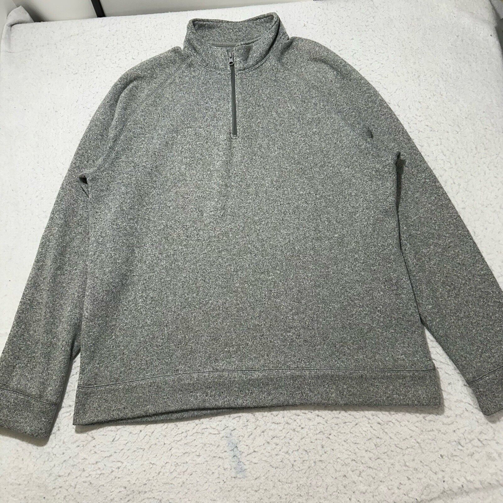 Old Navy Old Navy XXL 1/4 Zip Fleece Lined Sweater Gray Sweatshirt Size US XXL / EU 58 / 5 - 1 Thumbnail