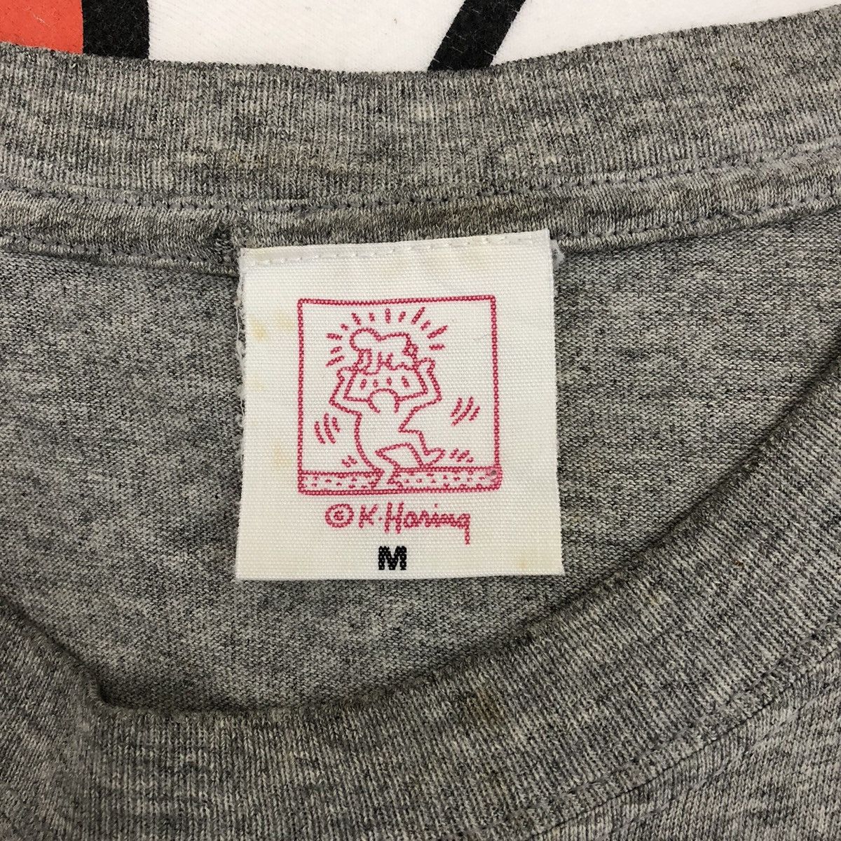 Keith Haring × Vintage KEITH HARING y2k Dancing Doodle T-Shirt Size US M / EU 48-50 / 2 - 6 Thumbnail