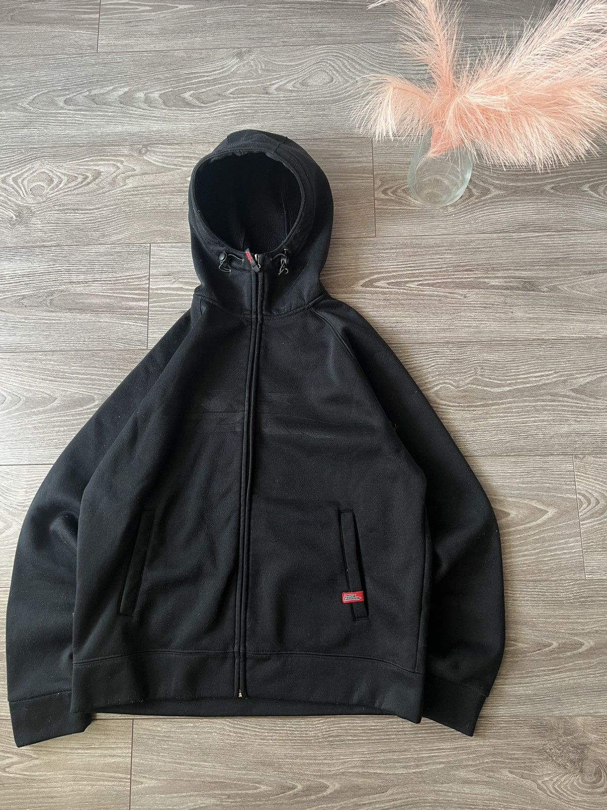Affliction × No Fear ‼️Archival No Fear Triple Black Avant Garde Rare Zip Hoodie‼️ Size US L / EU 52-54 / 3 - 1 Thumbnail