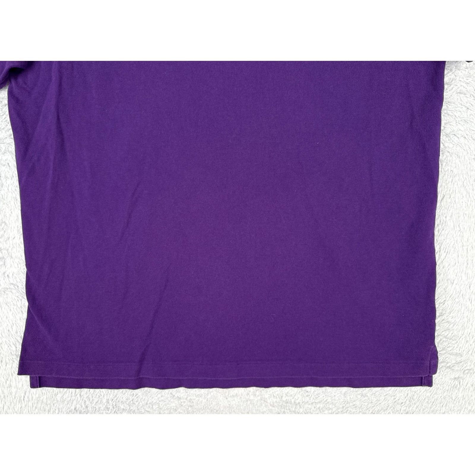 Ralph Lauren Ralph Lauren Polo Shirt Men XL Purple Classic Fit Cotton Jersey Logo Embroidered Polo Size US XL / EU 56 / 4 - 5 Thumbnail