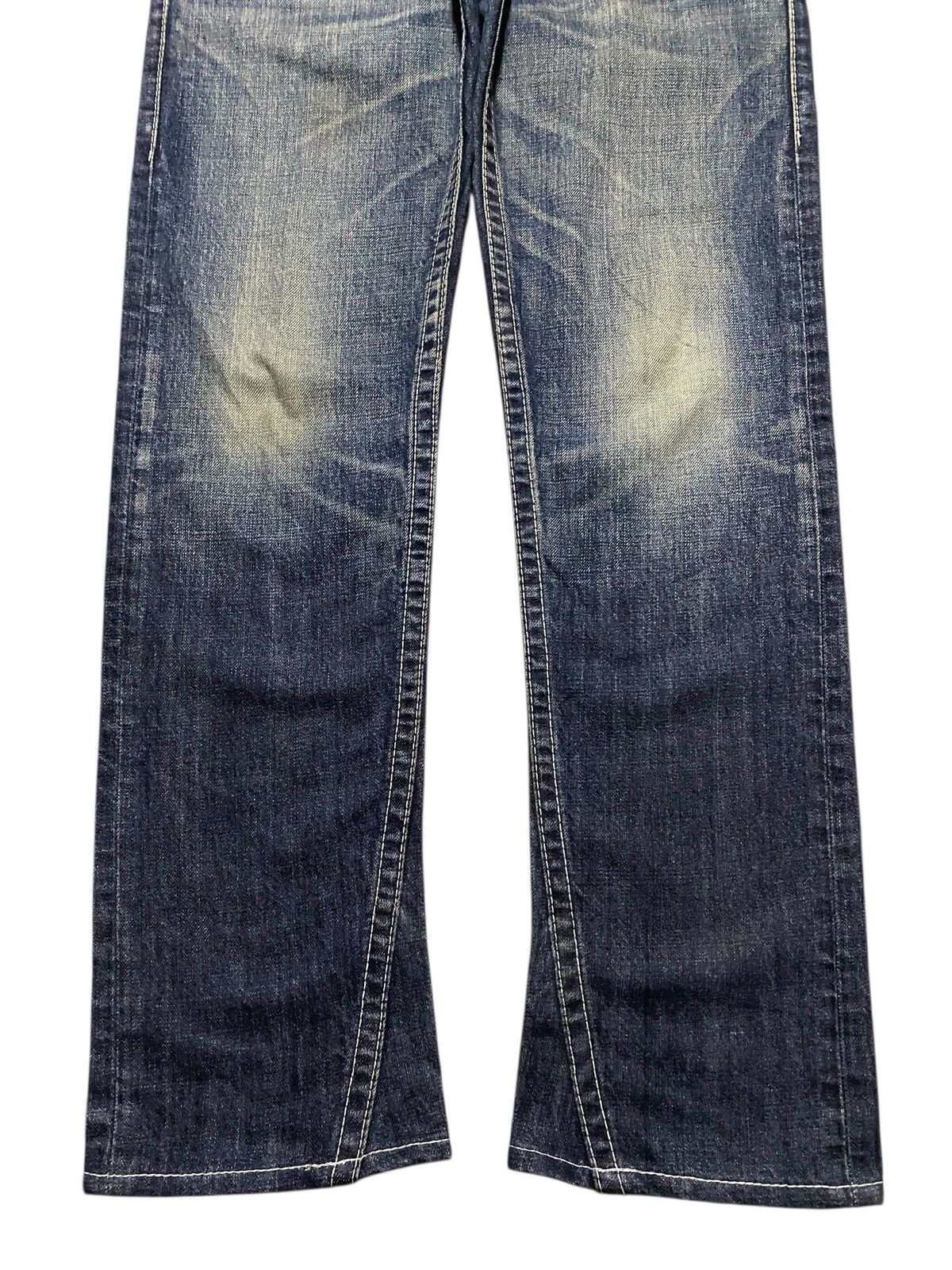 Visvim Japanese Brand Rodeo Crown Mud Wash Straight Fit Jeans Size US 32 / EU 48 - 5 Thumbnail