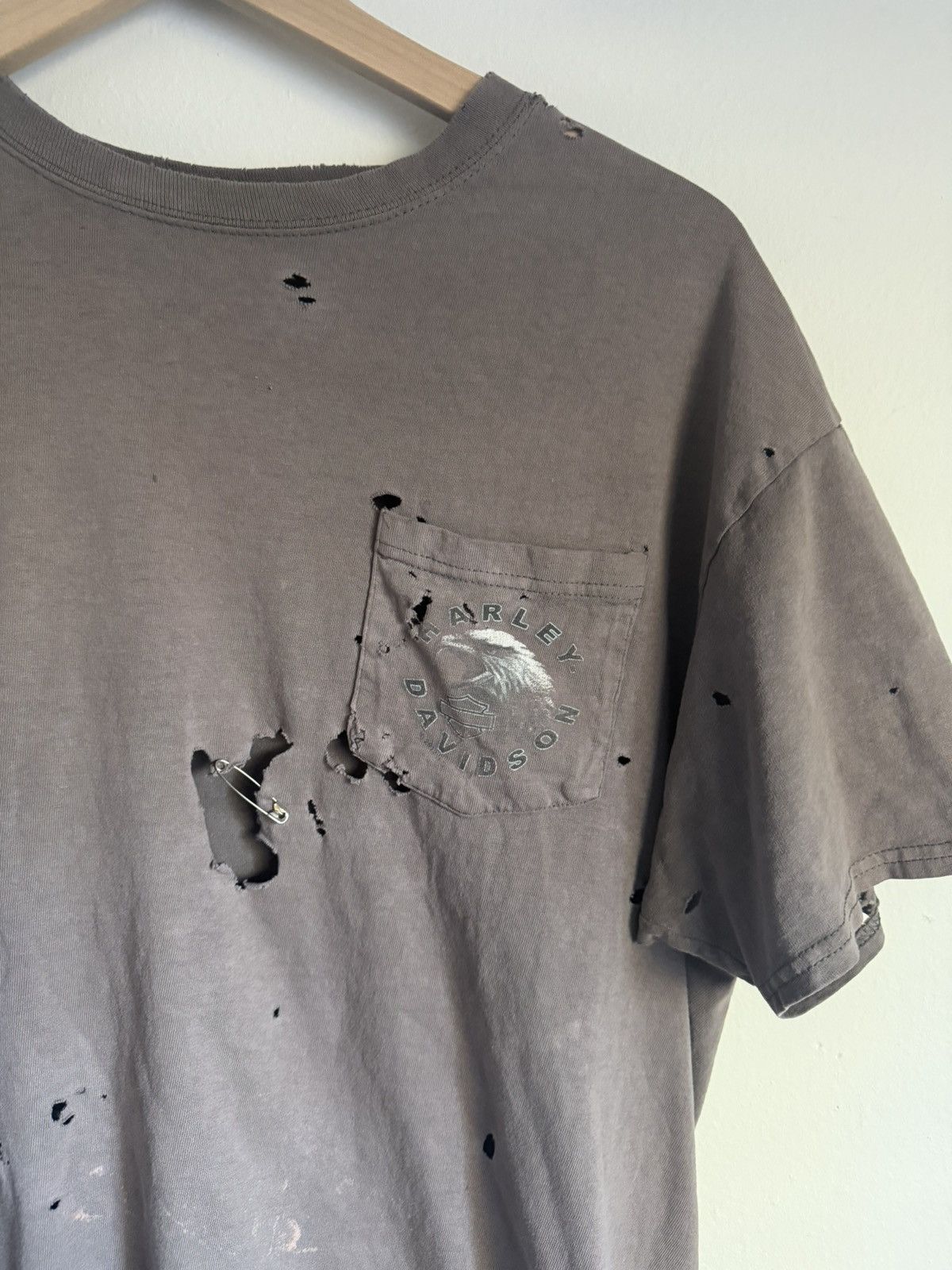 Harley Davidson ABSOLUTELY THRASHED FUCKING SMOKED HARLEY DAVIDSON Size US L / EU 52-54 / 3 - 2 Thumbnail