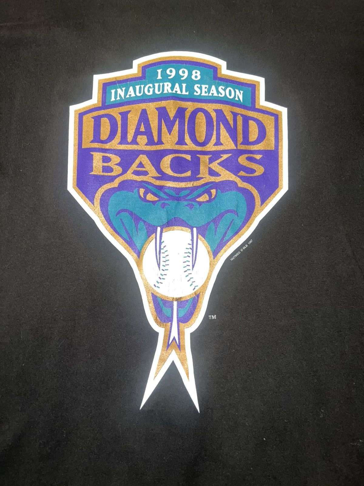 Lee Vintage 1998 Lee Sport Diamondbacks Inaugural Season Tee Size US XL / EU 56 / 4 - 2 Thumbnail