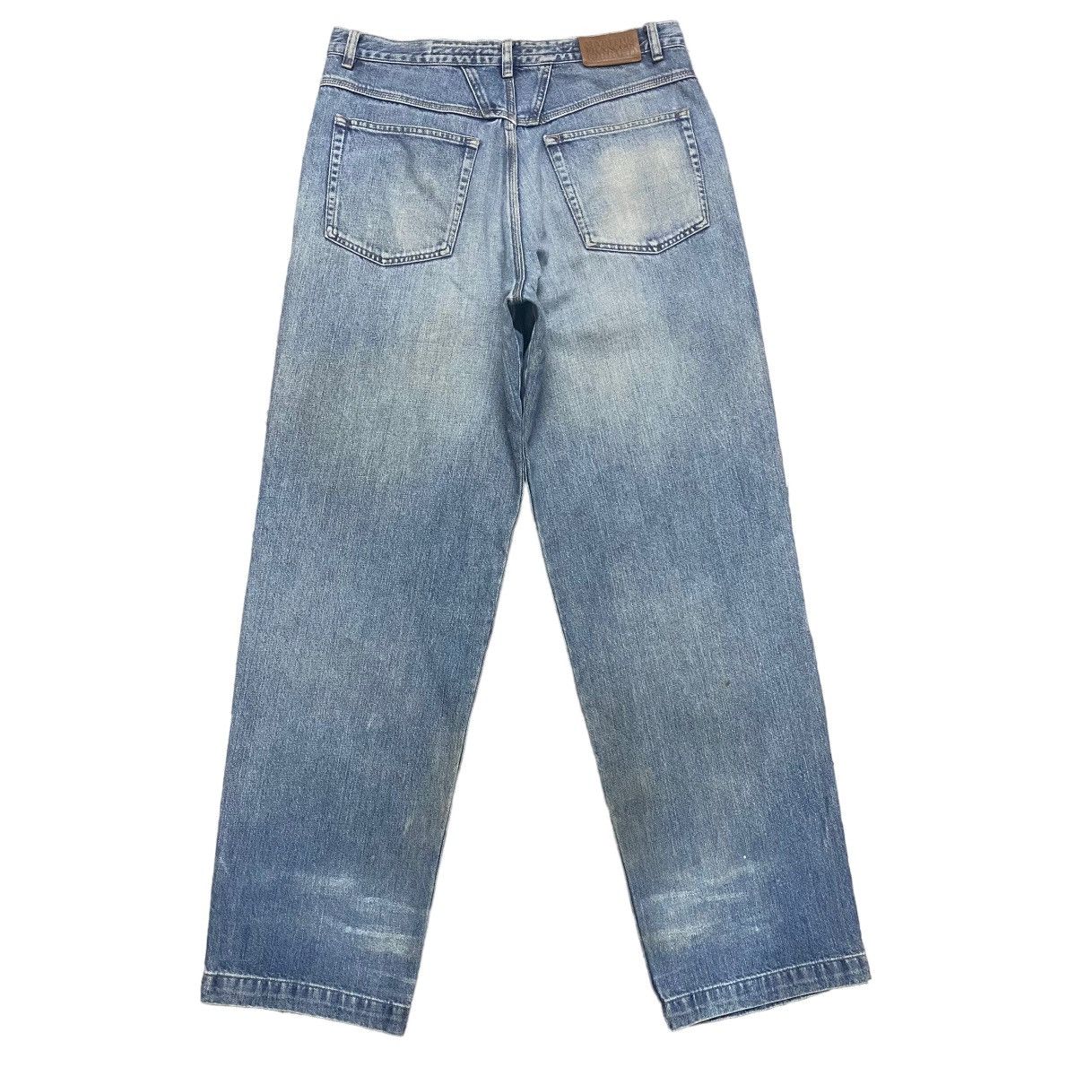 Marithe + Francois Girbaud Vintage MFG Marithe Francois Girbaud Denim Baggy Pants Size US 34 / EU 50 - 2 Thumbnail
