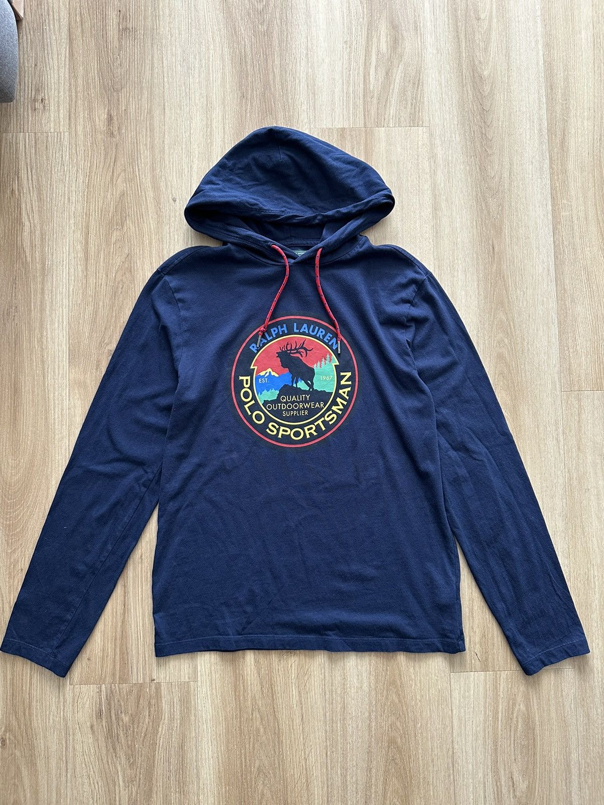 Polo Ralph Lauren Polo Ralph Lauren long sleeve shirt hooded Sportsman Size US S / EU 44-46 / 1 - 7 Thumbnail