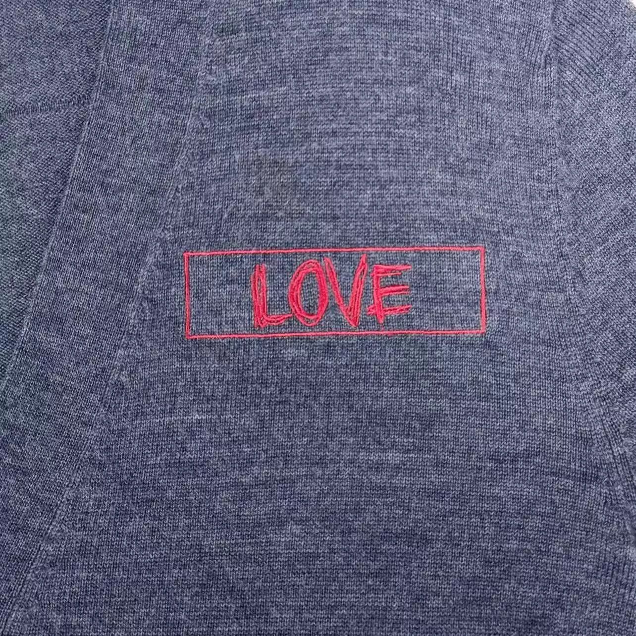 Givenchy Givenchy Gray Box Logo Wool Knit Cardigan S Size US S / EU 44-46 / 1 - 4 Thumbnail