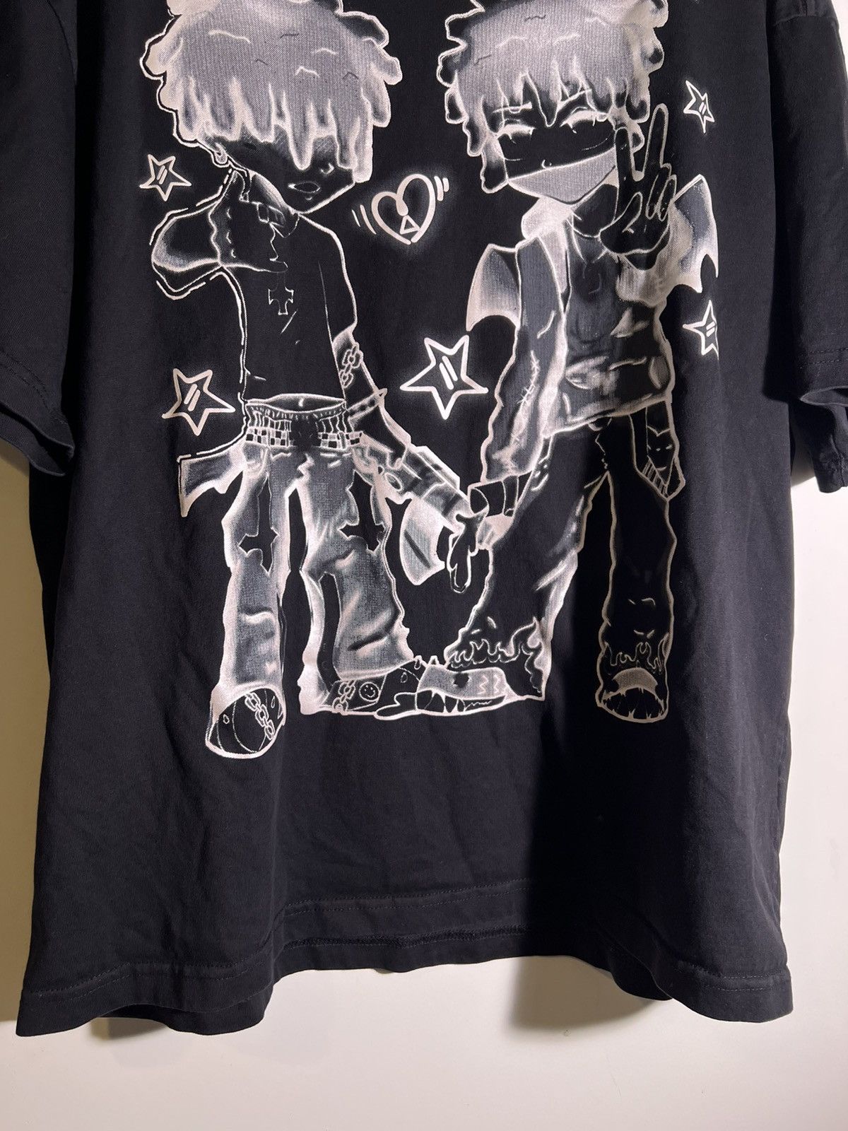 Vintage Aelfric Eden Anime Graffiti Streetwear Retro Designer Shirt Size US XL / EU 56 / 4 - 4 Thumbnail
