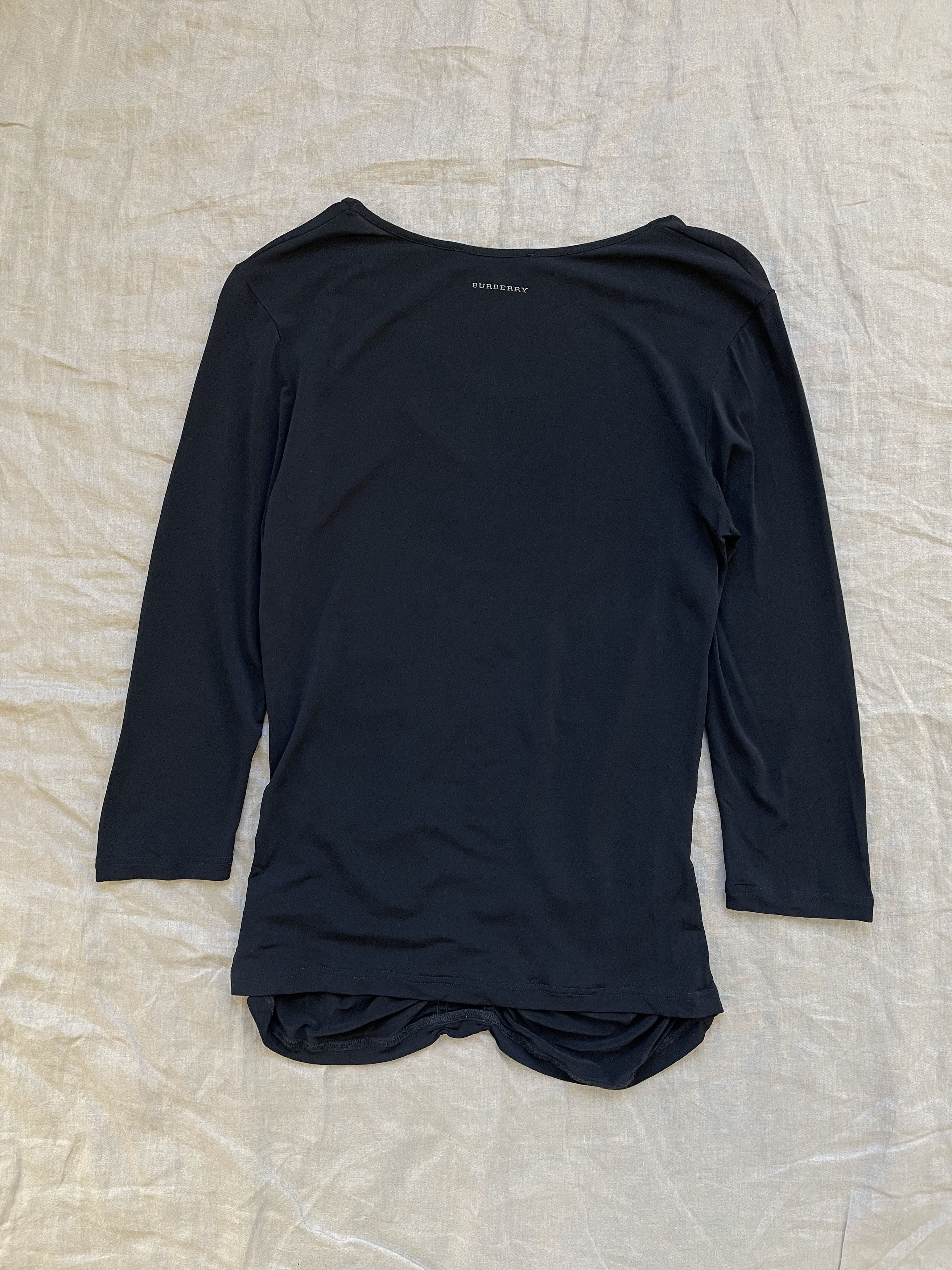 Burberry Burberry London Long Sleeve Top Shirt Blouse 6440AC Size L / US 10 / IT 46 - 5 Thumbnail