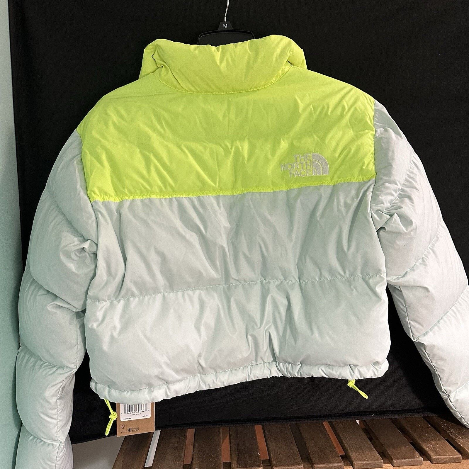 The North Face NEW The North Face Nuptse Short Crop 700Down Jacket Coat Size L / US 10 / IT 46 - 3 Thumbnail
