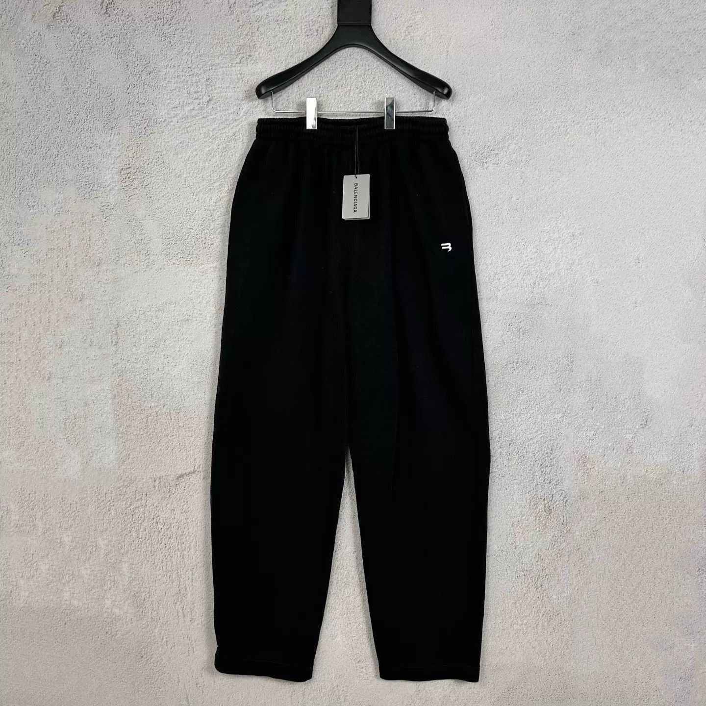 Balenciaga Black Sweatpants Elastic Waist Size 28 Size US 28 / EU 44 - 1 Thumbnail