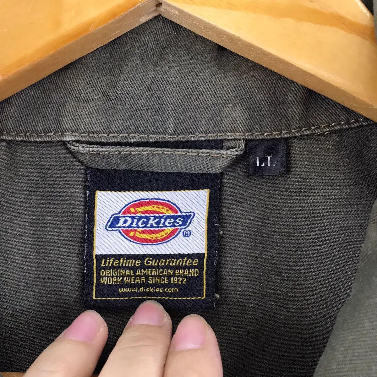 Dickies Vtg DICKIES USA Technical Chore Workwear Denim Jacket Jeans Size US L / EU 52-54 / 3 - 3 Thumbnail