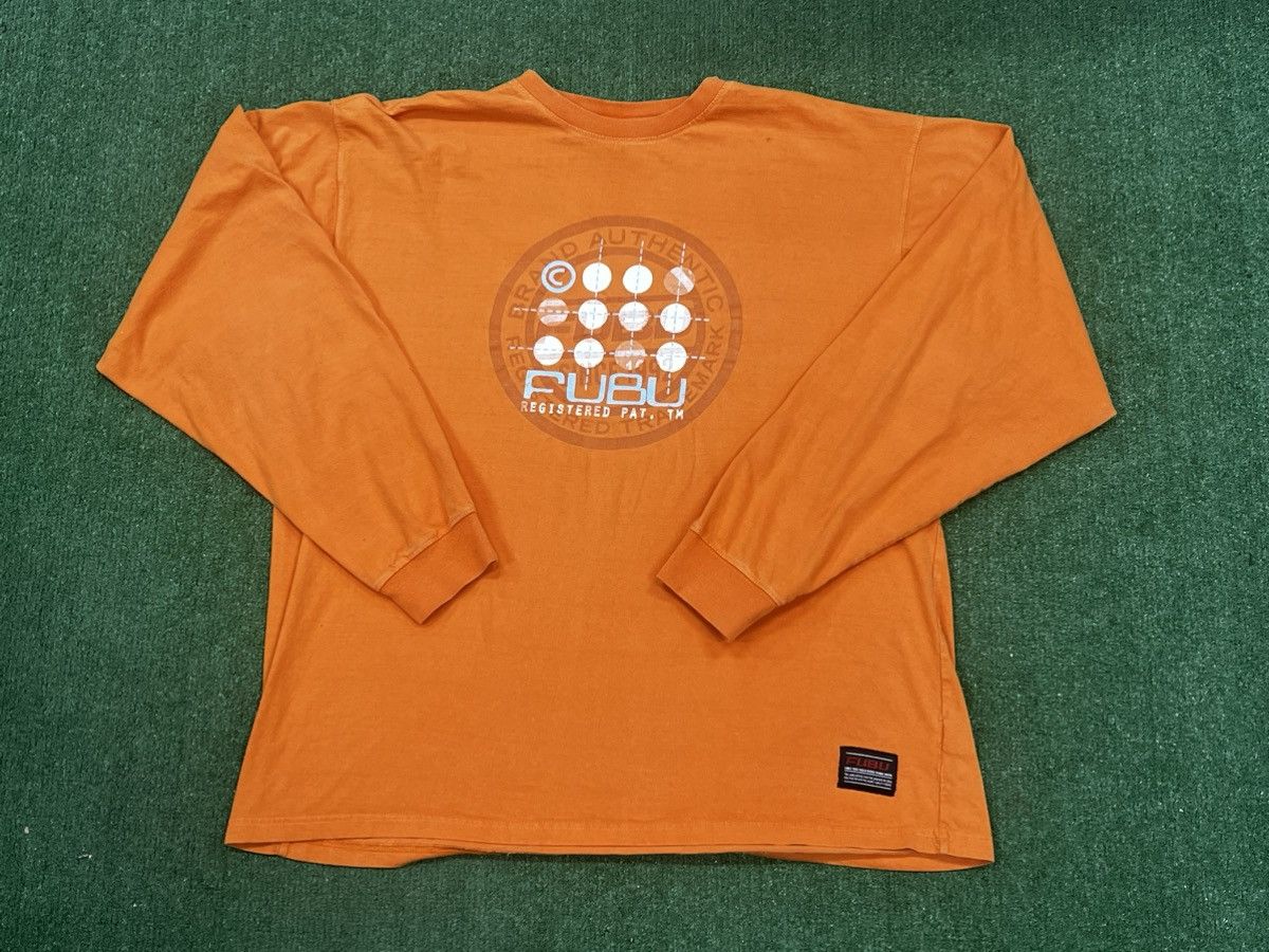 Fubu Vintage Y2k Fubu Longsleeve Tee Size US XL / EU 56 / 4 - 1 Thumbnail