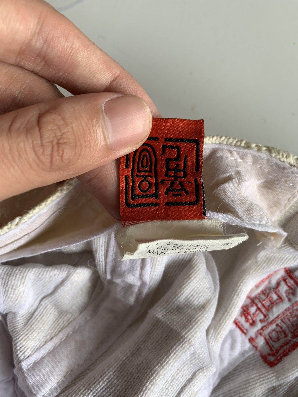 Japanese Brand × Kapital × Vintage Japanese Brand Tradisional Inspired By Karakuri Baretta Hat Size ONE SIZE - 10 Thumbnail